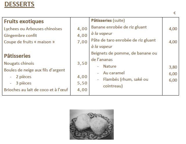 Le Chti Long 鸿龙阁 - Menu Image 4